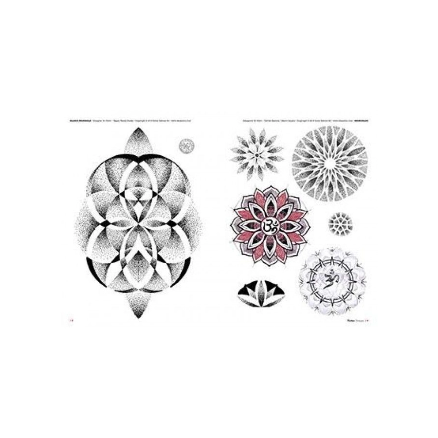  Livre Tattoo - 3ntini - Tattoo Flash Drawings -Mandala & Ornamentali Tattoo 