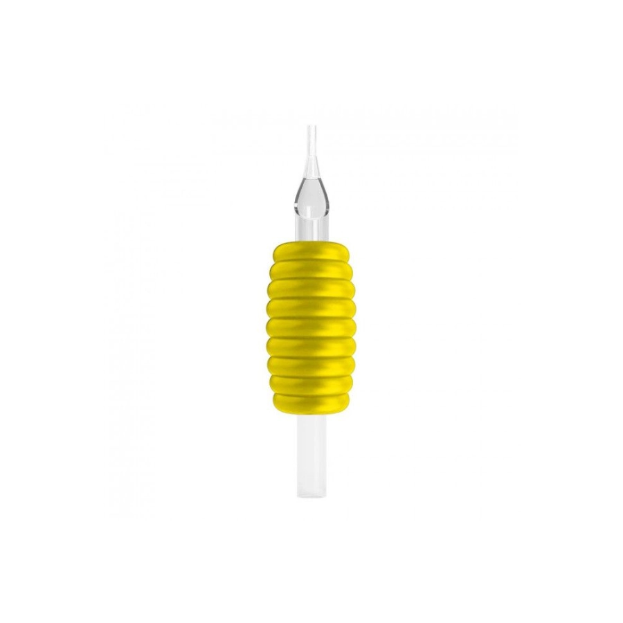 Tube Tattoo - Tube Crystal Round - Boite de 20 tubes de tatouage jetable buse ronde 25 mm