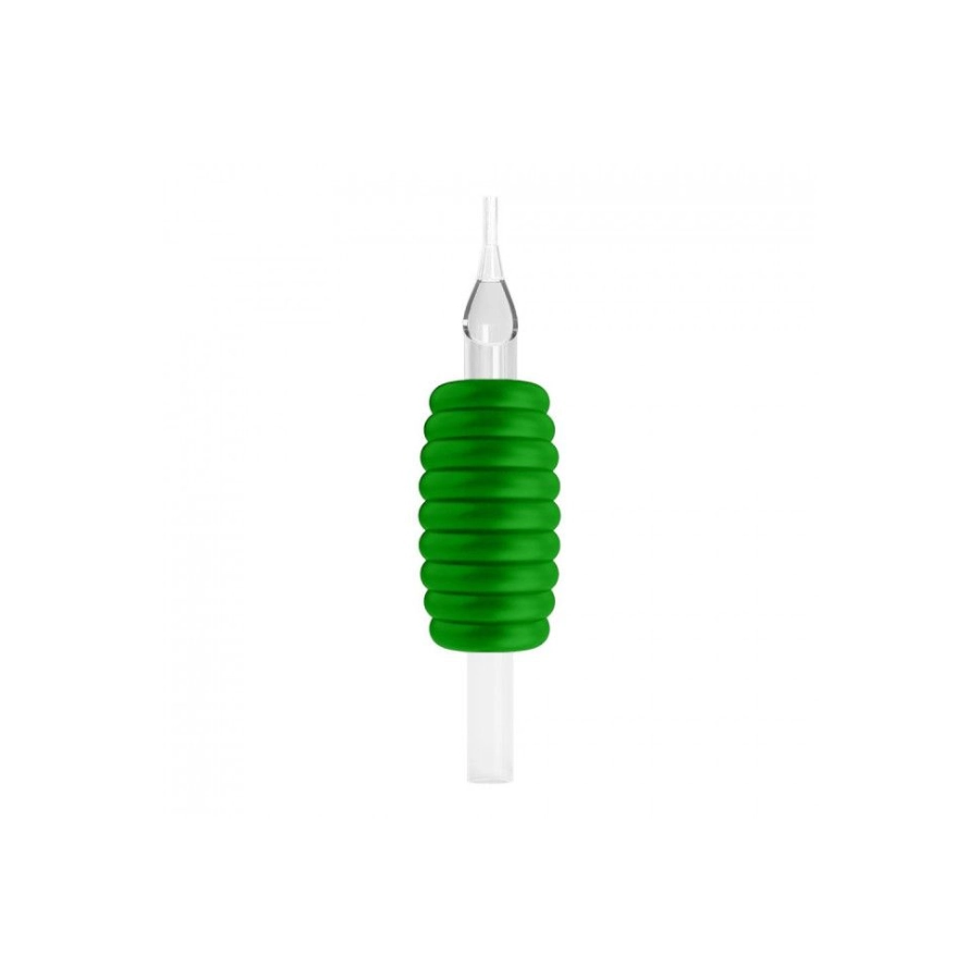 Tube Tattoo - Tube Crystal Round - Boite de 20 tubes de tatouage jetable buse ronde 25 mm