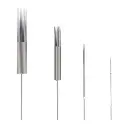 Aiguille Tattoo - Crystal One Needles Round Shader - Boîte de 50 aiguilles pour tube de tatouage 