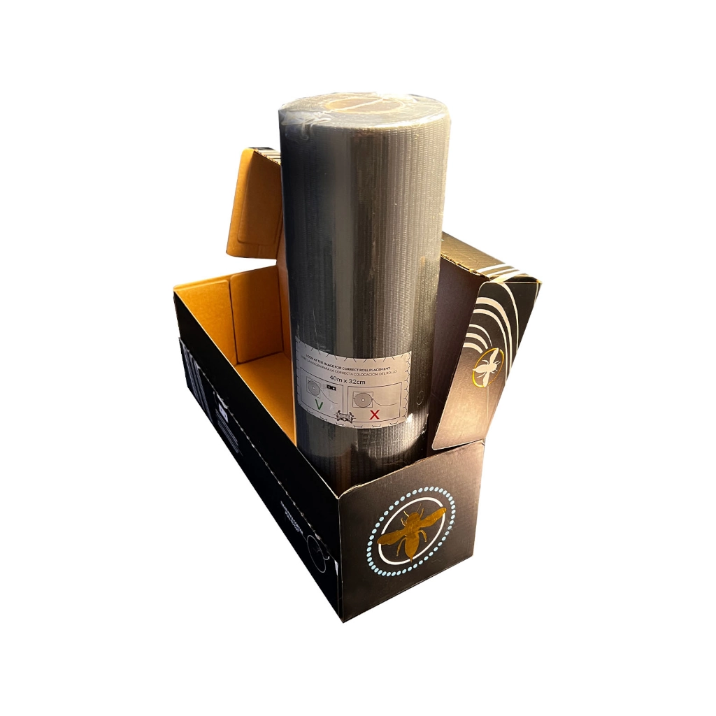 Protection Tattoo - Hornet Black Cover Roll - Rouleau de film de protection noir imperméable pour mobilier tatouage et piercing*