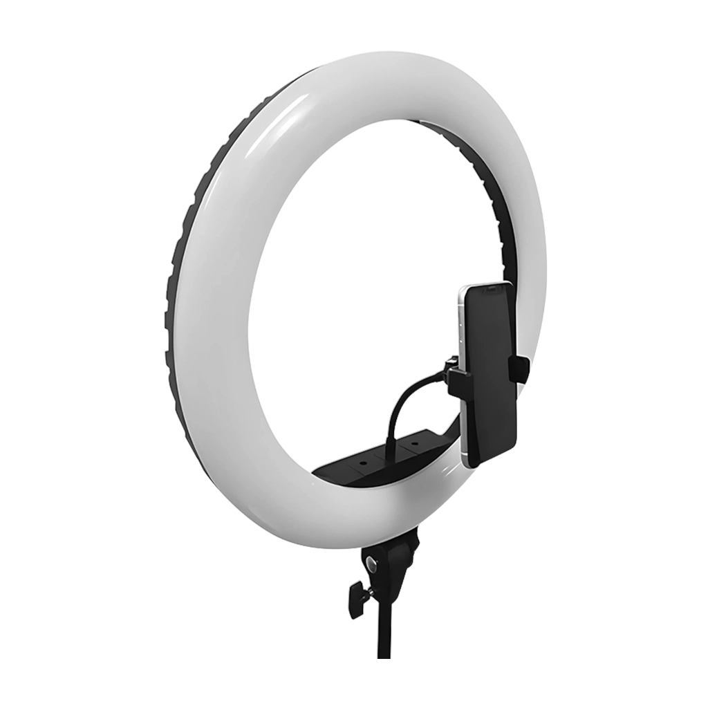 Lampe Circulaire Light & Vision Orbit - Éclairage LED Professionnel pour Tatouage, Photo et Vidéo