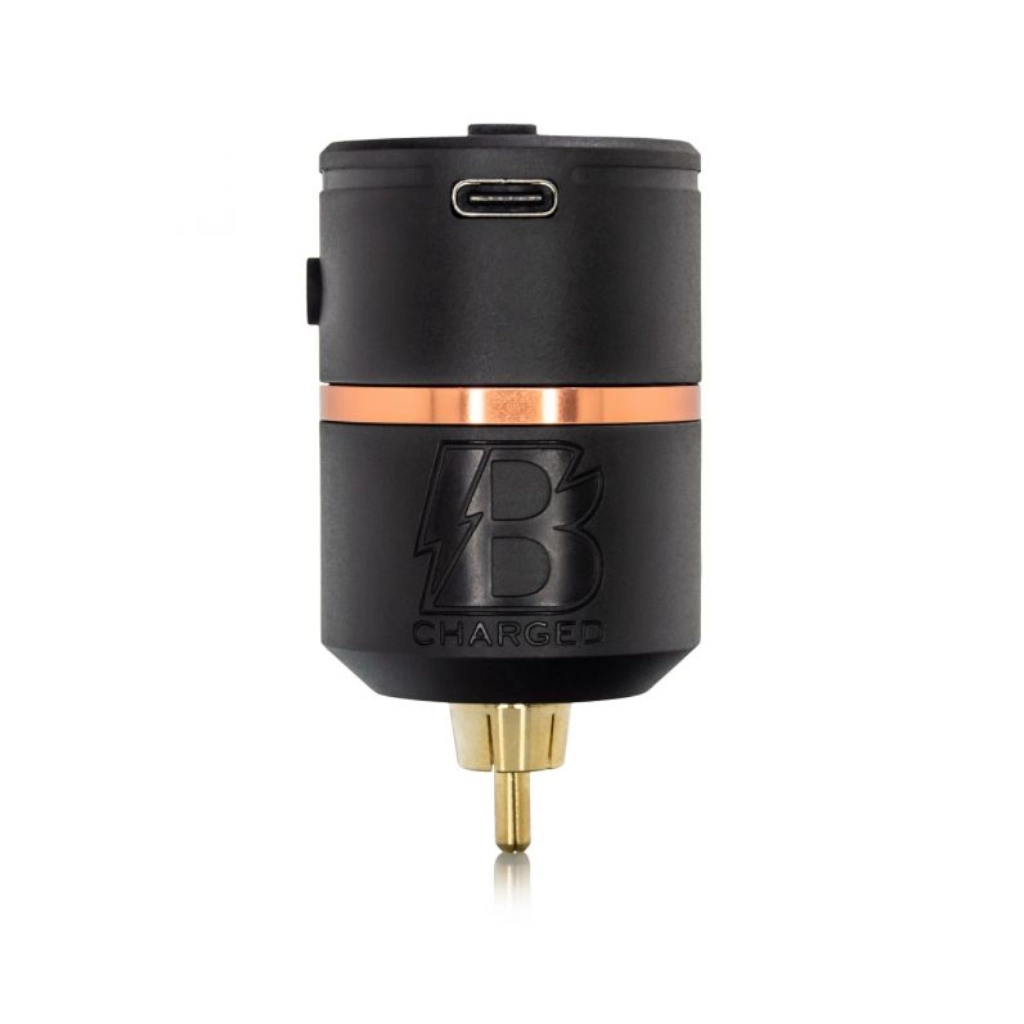 Alimentation Tattoo Bishop B-Charged V2 – Batterie Wireless Professionnelle Compatible Machines Pen RCA*