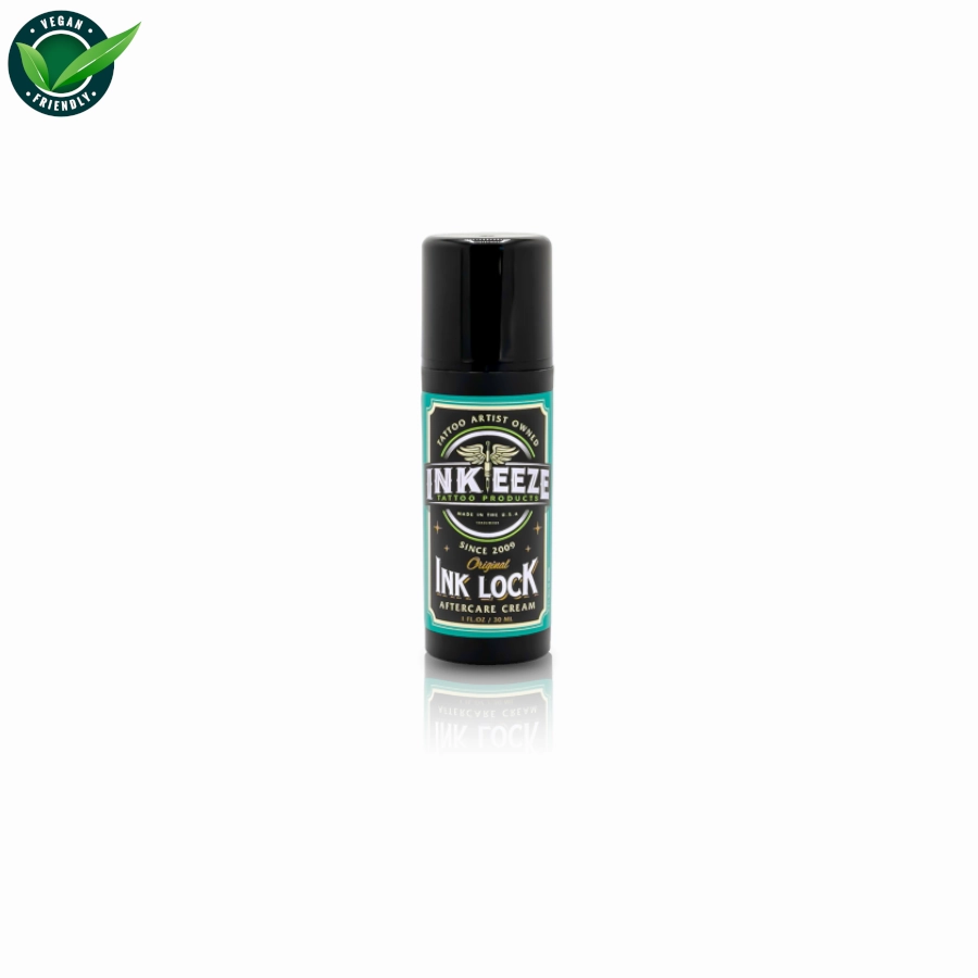 Creme Soin Tattoo Inkeeze - Inkeeze ink lock crème de soin après tatouage végane senteur noix de coco