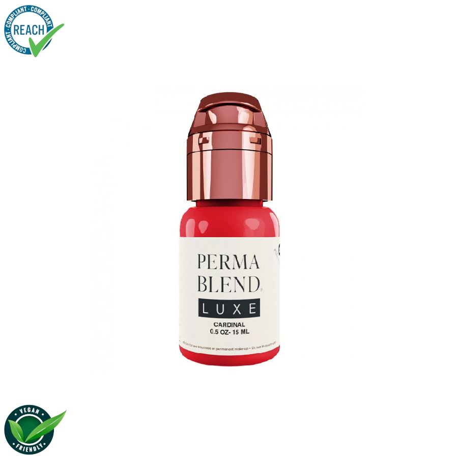 Pigment Pmu Rouge - Perma Blend Luxe Cardinal - Melange pour le maquillage permanent REACH 15ml