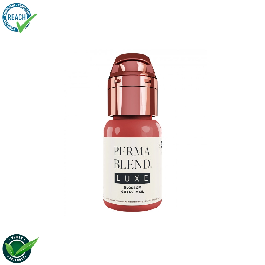 Pigment Pmu Rouge - Perma Blend Luxe Blossom V2 - Melange pour le maquillage permanent REACH 15ml