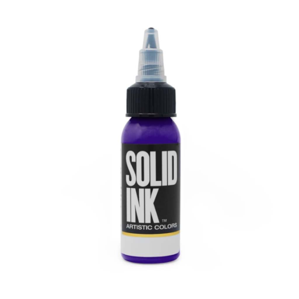 Encre Entrainement Tattoo Violette - Solid Ink Purple - Encre artistique pour l'entrainement au tatouage NON REACH 30 ml*
