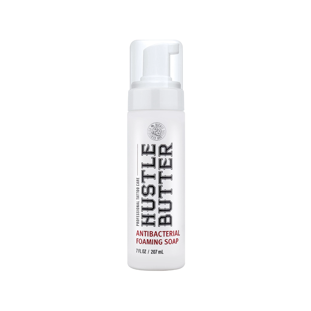 Hustle Butter Antibacterial Foaming Soap 207 ml – Mousse Nettoyante Antimicrobienne pour Tatouage*