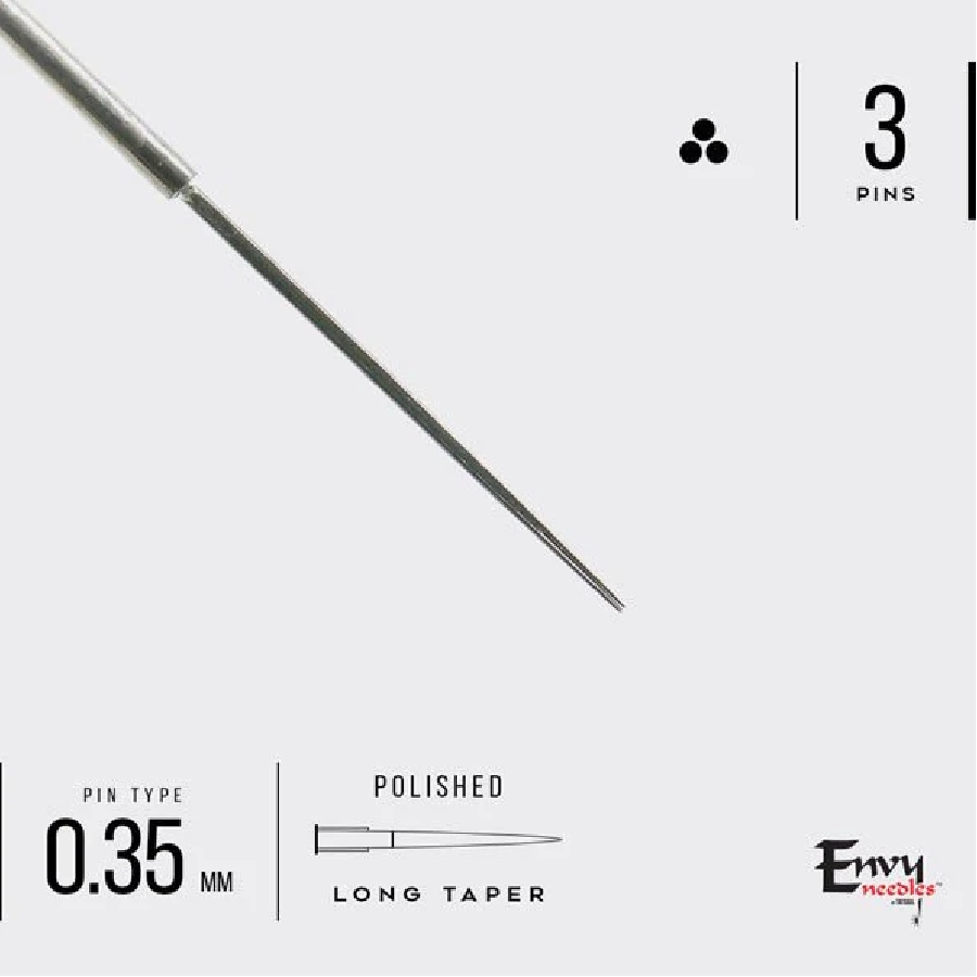 Tatsoul Envy Rond Liner Extra Tight - Boîte de 50 aiguilles pour tube de tatouage