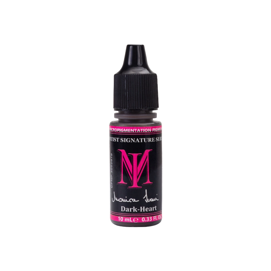 Pigment Pmu - Monica Ivani Signature Dark Heart - Pigment pour maquillage permanent sourcil reach 10 ml*