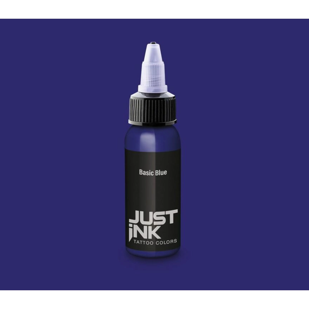 Encre Tattoo Bleue - Just Ink Basic Blue - Mélange pour le tatouage encre reach 30 ml