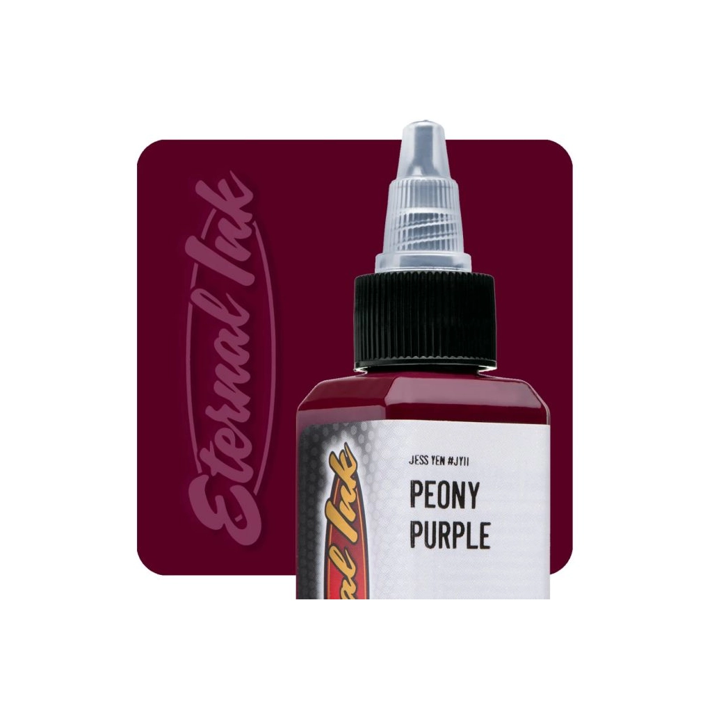 Encre Entrainement Tattoo Rouge - Eternal Ink Jess Yen Ink Peony Purple - Encre artistique pour l'entrainement au tatouage NON REACH 60 ml*