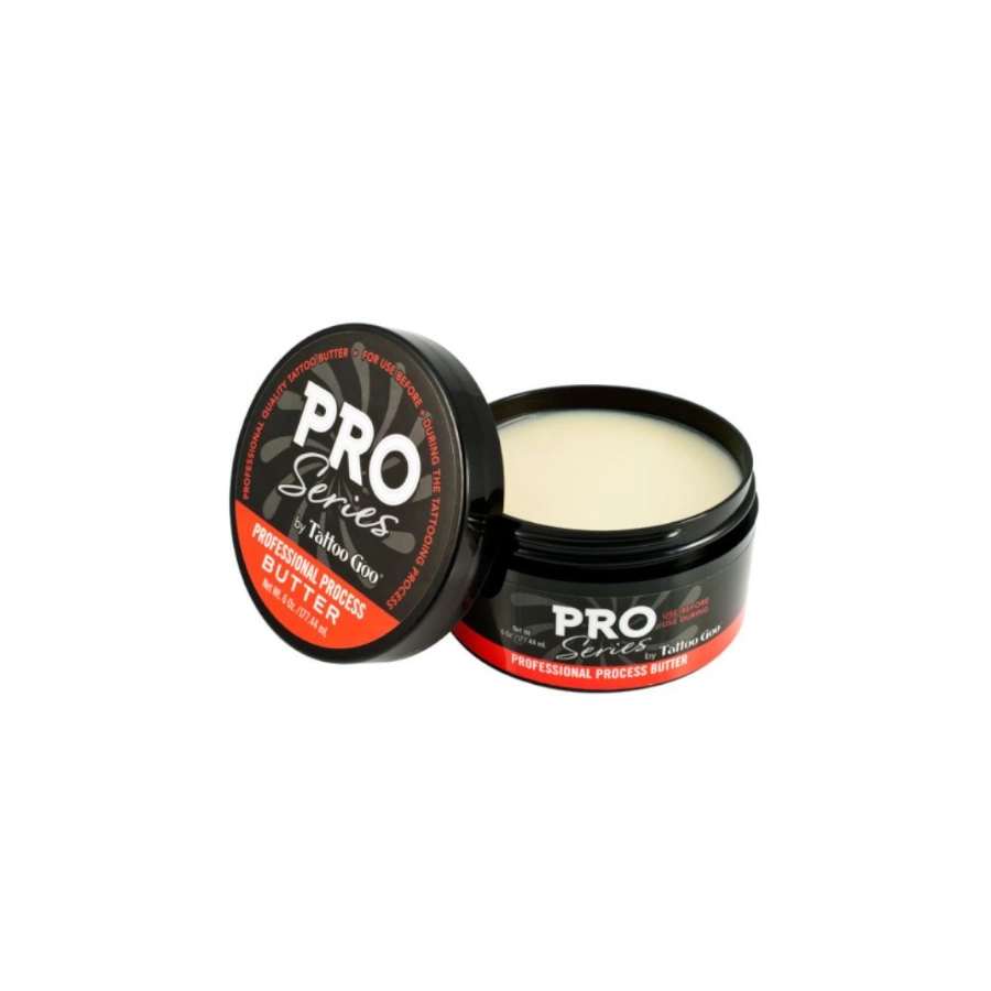 Beurre Tattoo - Tattoo Goo Pro Series Professional - Beurre polyvalent pour tatouage et soins post-tatouage 100 % naturel