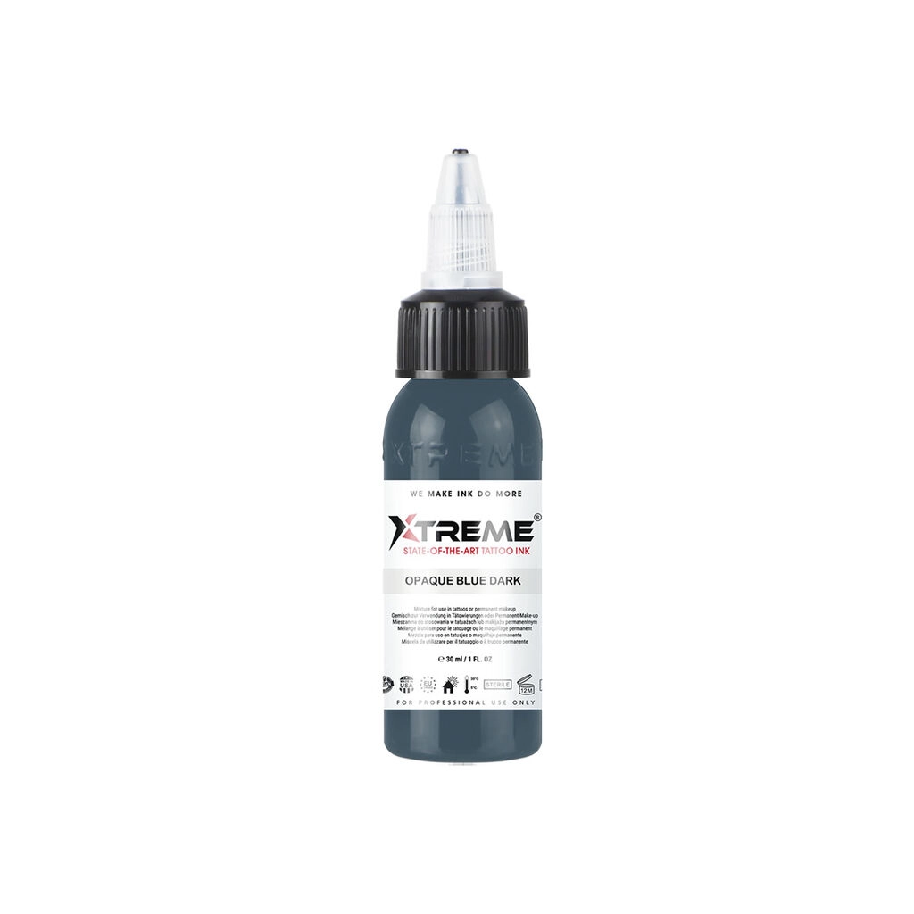 Xtreme Ink Opaque Blue Dark - Mélange pour le tatouage encre REACH 30ml