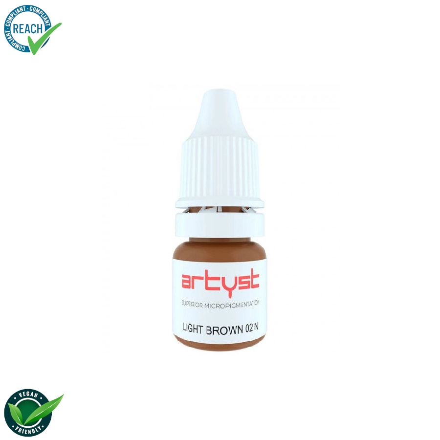 Artyst Eyes Pigment Light Brown 02 N - Mélange pour le maquillage permanent pigment REACH 10ml