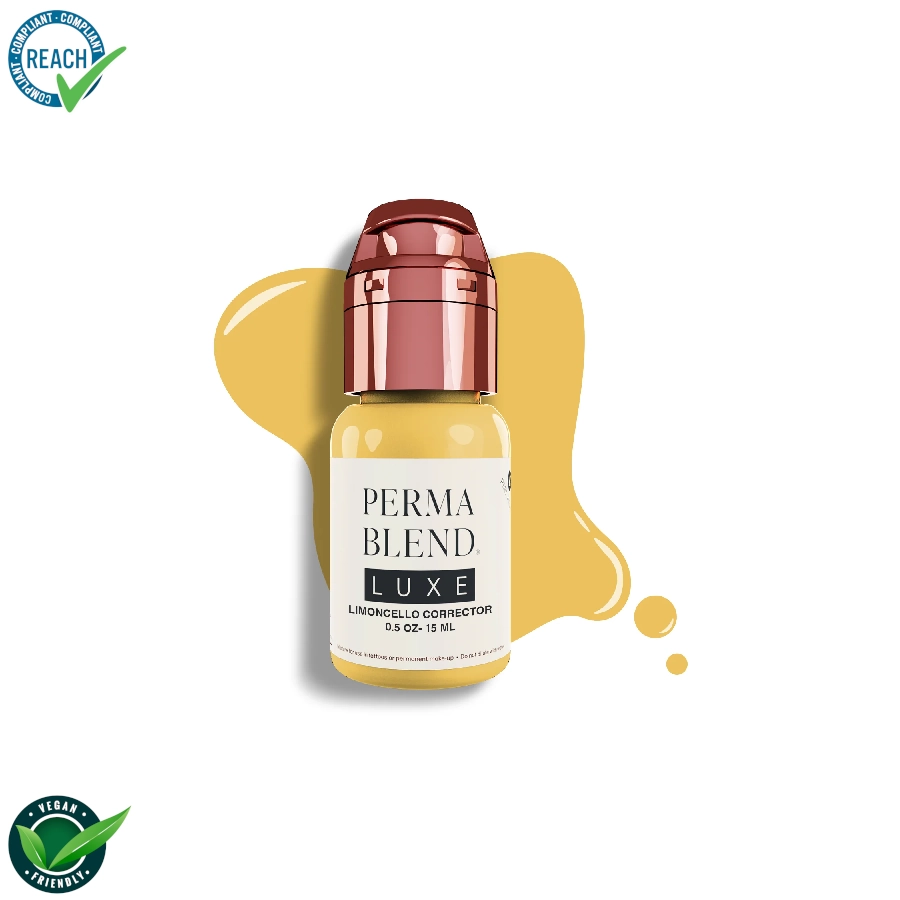 Pigment Pmu Correcteur - Perma Blend Luxe Limoncello Corrector - Melange pour le maquillage permanent REACH 15ml