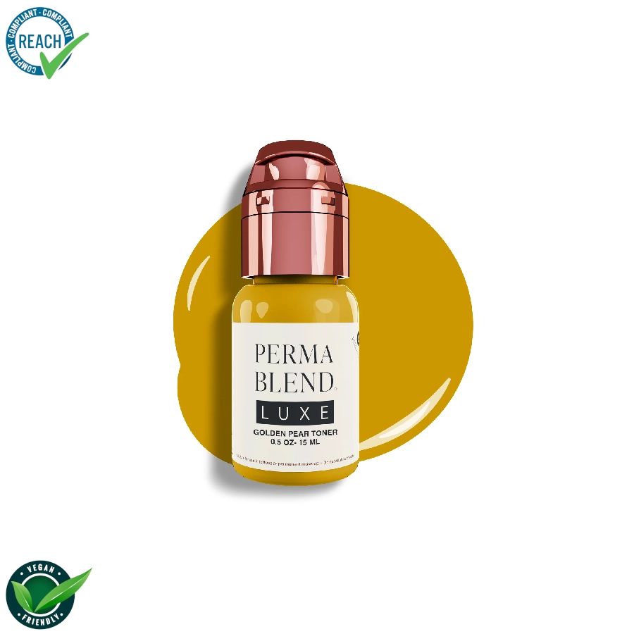 Pigment Pmu Correcteur - Perma Blend Luxe Golden Pear Toner - Melange pour le maquillage permanent REACH 15ml