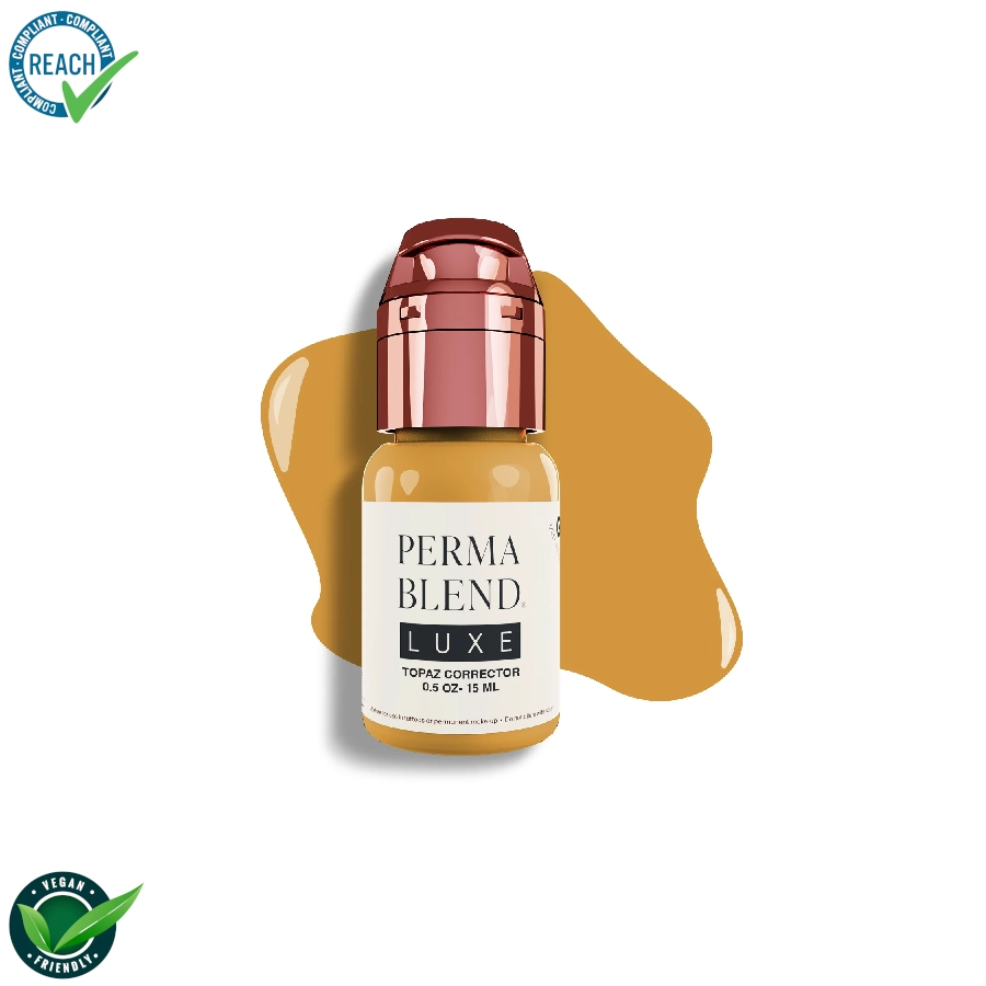 Pigment Pmu Correcteur - Perma Blend Luxe Topaz Corrector - Melange pour le maquillage permanent  REACH 15ml