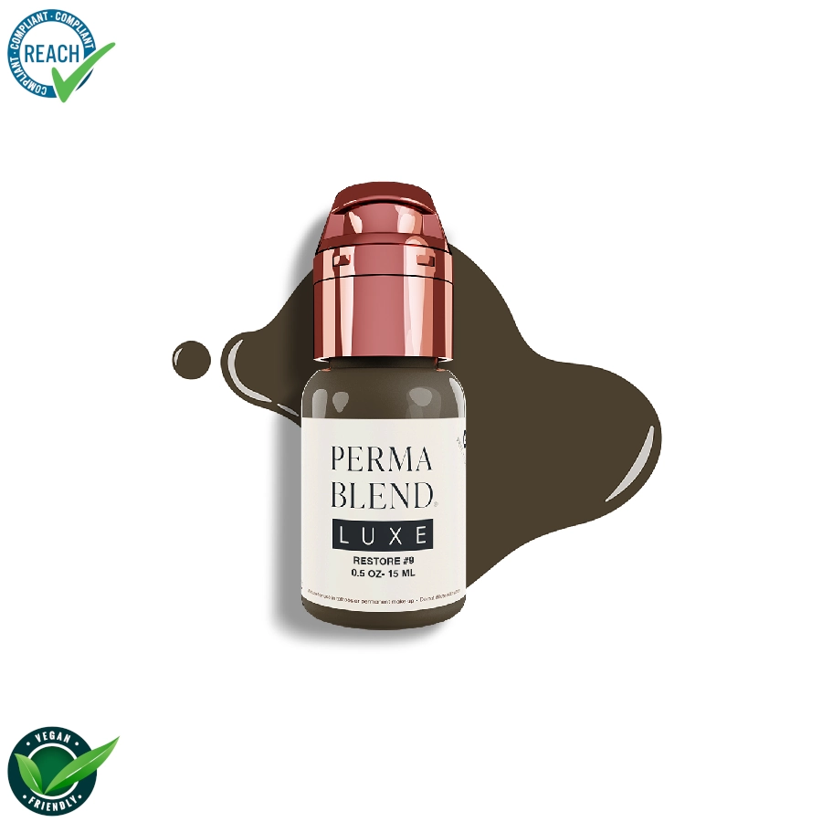 Pigment Pmu Marron - Perma Blend Luxe Restore #9 - Melange pour le maquillage permanent REACH 15ml