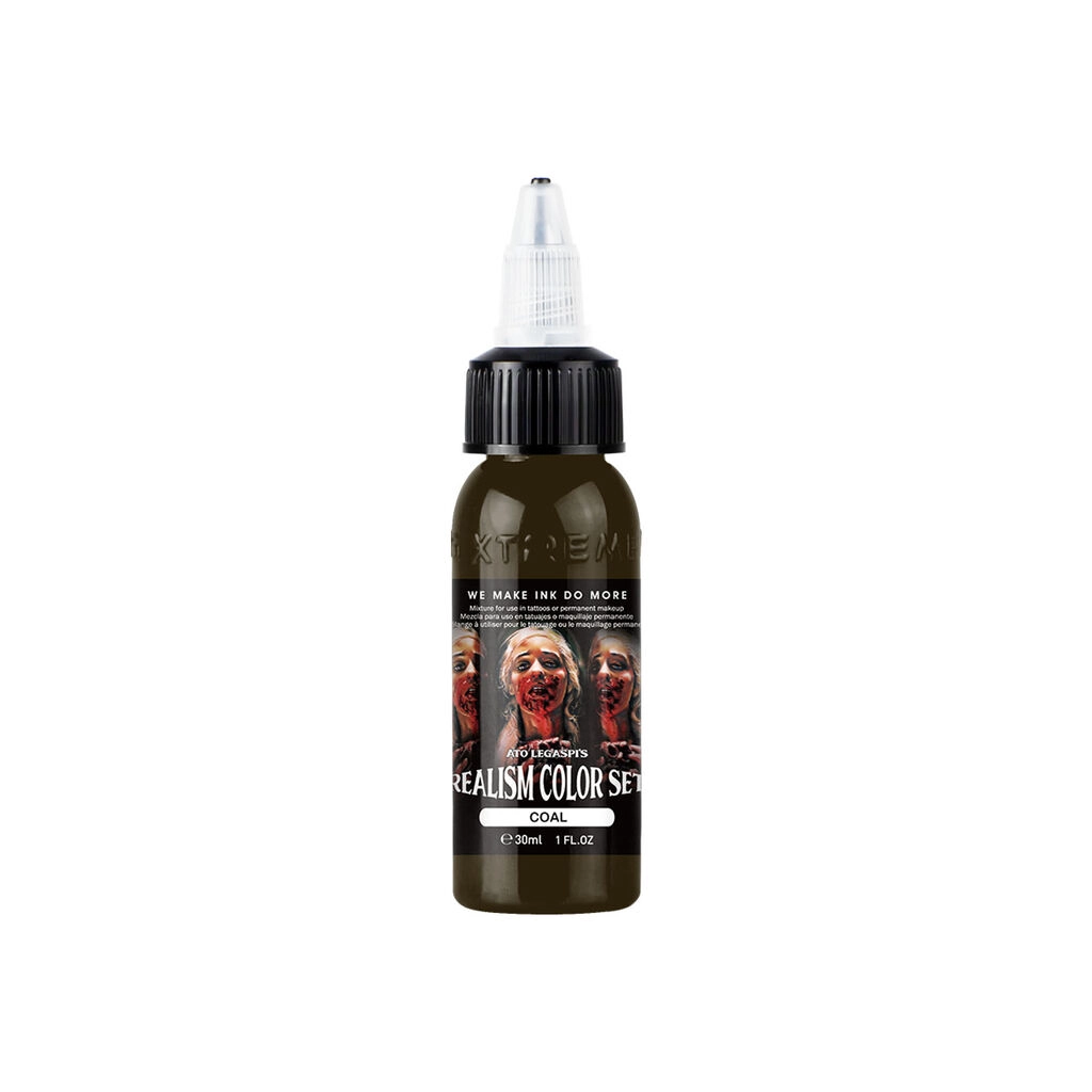 Xtreme Ink Coal - Mélange pour le tatouage encre REACH