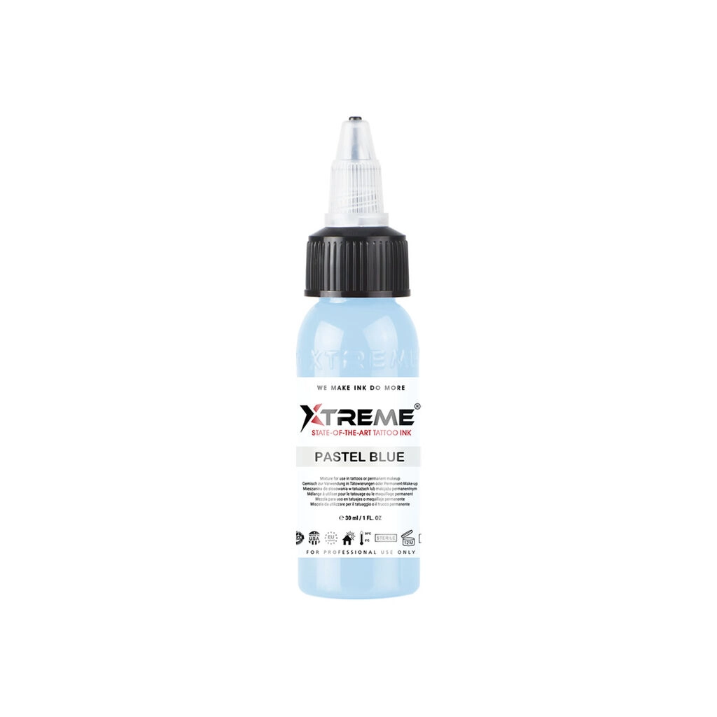 Xtreme Ink Pastel Blue - Mélange pour le tatouage encre REACH 30ml