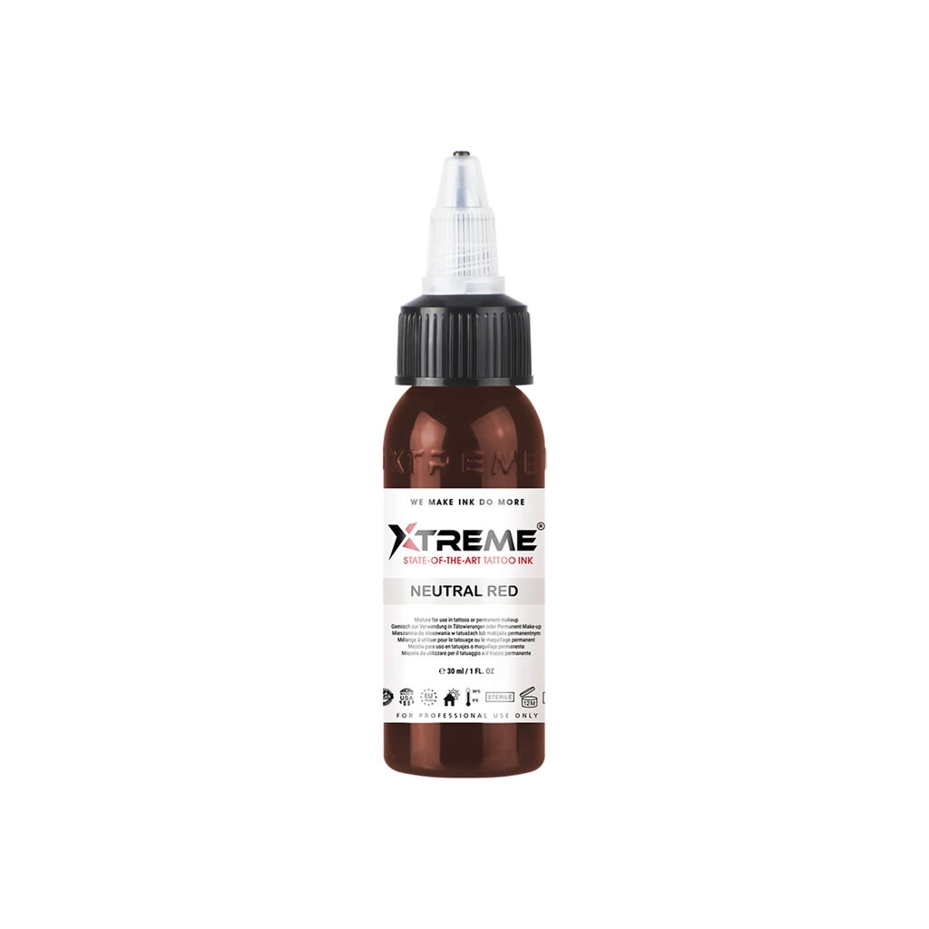 Xtreme Ink Neutral Red - Mélange pour le tatouage encre REACH