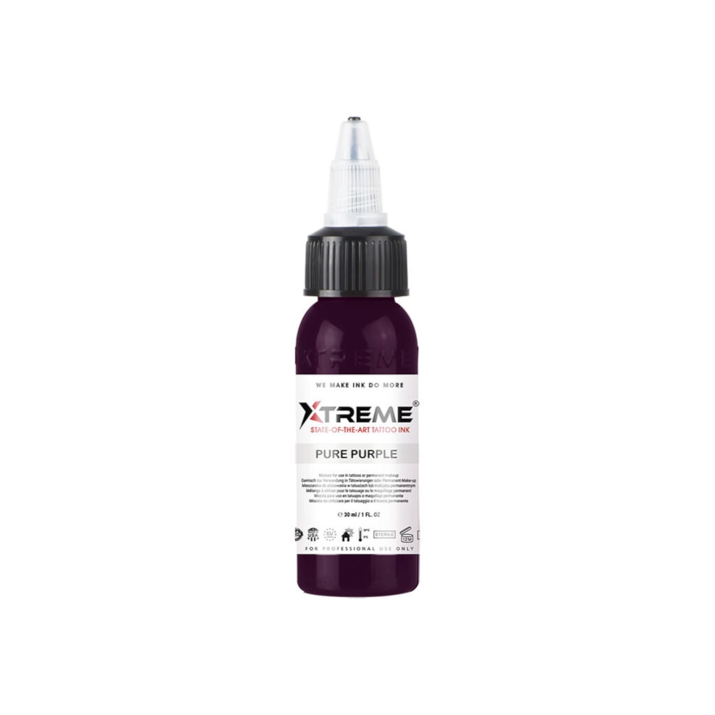 Xtreme Ink Pure Purple - Mélange pour le tatouage encre REACH