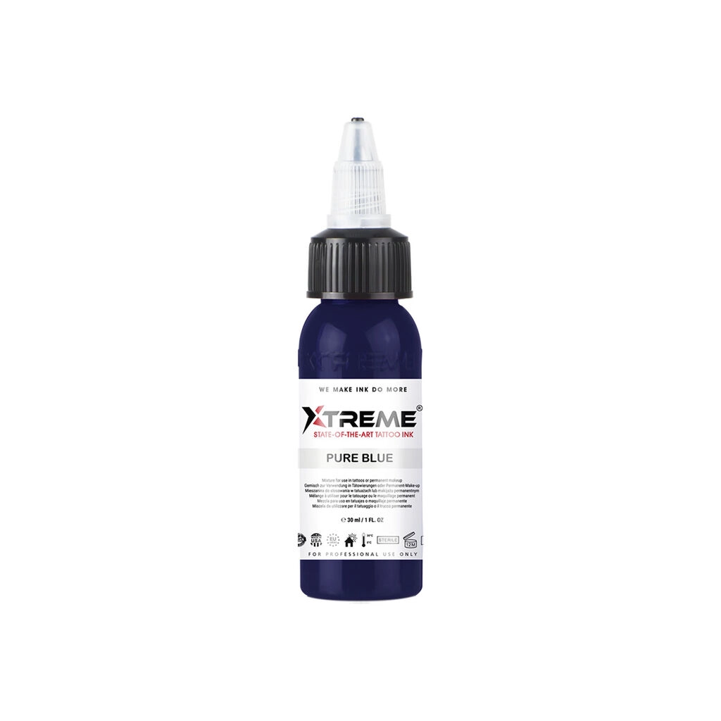 Xtreme Ink Pure Blue - Mélange pour le tatouage encre REACH