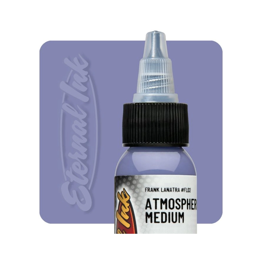 Encre Entrainement Tattoo Violette - Eternal Ink Frank La Natra Atmospheric Medium - Encre artistique pour entrainement au tatouage NON REACH 30 ml*