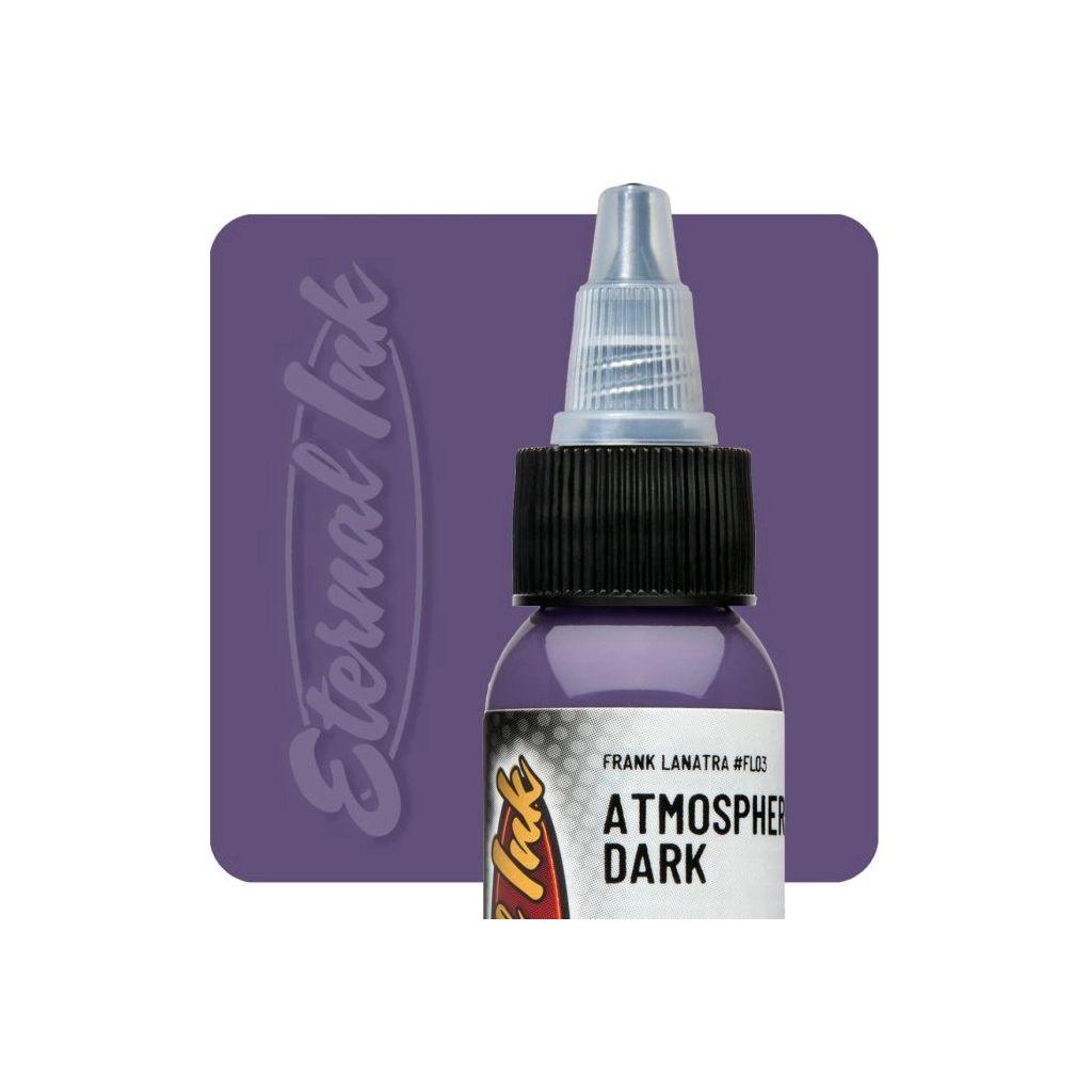 Encre Entrainement Tattoo Violette - Eternal Ink Frank La Natra Atmospheric Dark - Encre artistique pour l'entrainement au tatouage NON REACH 30 ml*