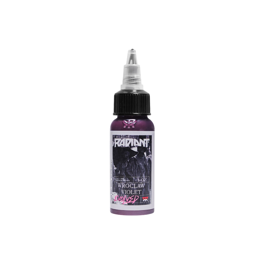 Encre Tatouage Violet - Radiant Evolved Wroclaw Violet - Mélange pour le tatouage encre REACH 30 ml