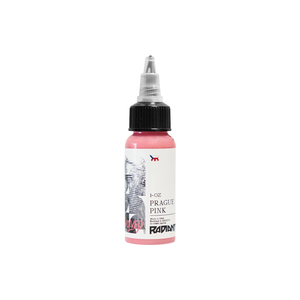 Radiant Evolved Prague Pink - Mélange pour le tatouage encre REACH 30 ml