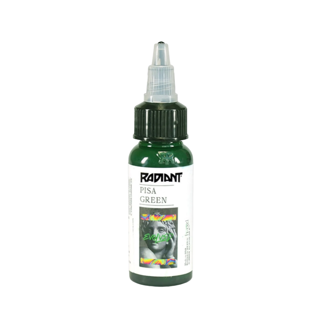 Radiant Evolved Pisa Green - Mélange pour le tatouage encre REACH 30 ml