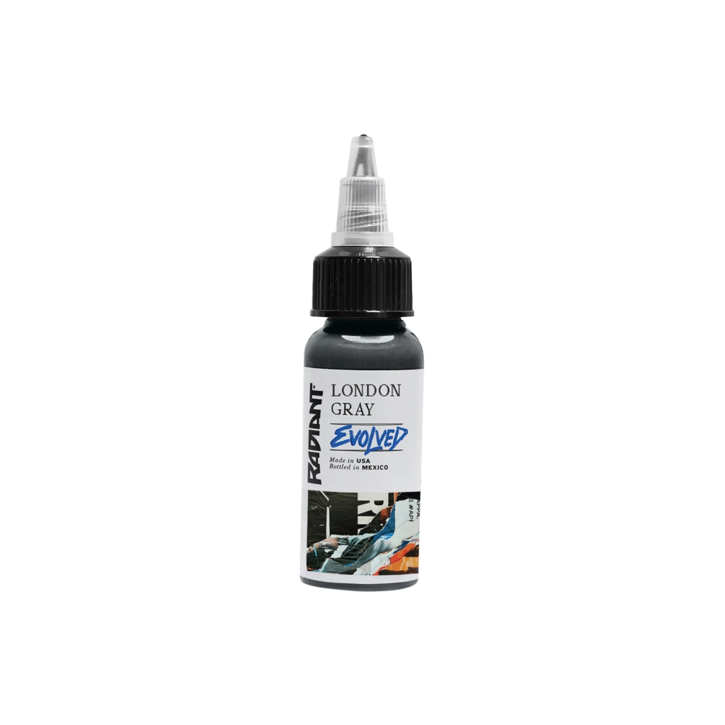 Radiant Evolved London Gray - Mélange pour le tatouage encre REACH 30 ml