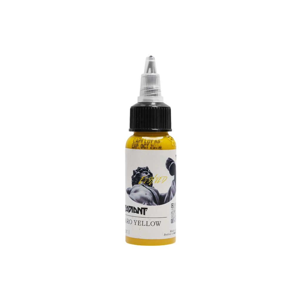 Radiant Evolved Faro Yellow - Mélange pour le tatouage encre REACH 30 ml