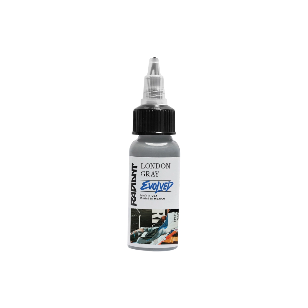 Radiant Evolved London Gray - Mélange pour le tatouage encre REACH 30 ml