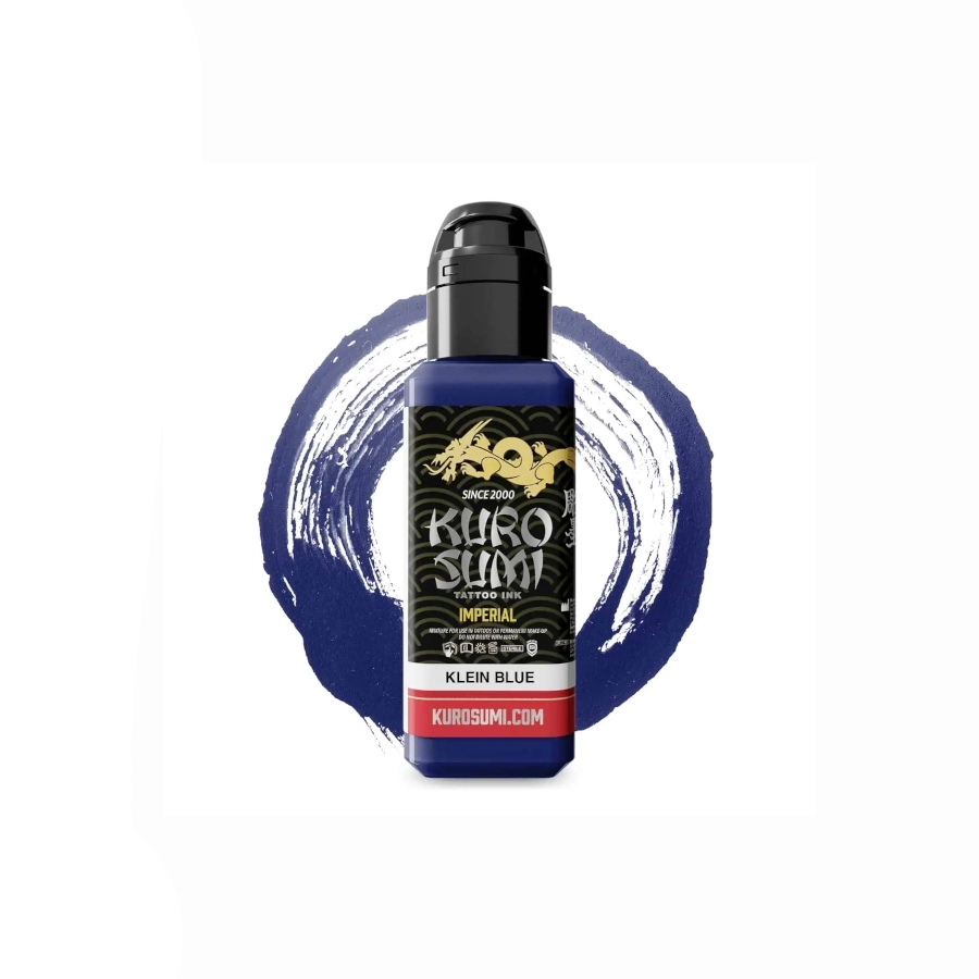 Encre de Tatouage Bleue Kuro Sumi Imperial Klein Blue – Conforme REACH – Pigment Professionnel Haute Intensité* 