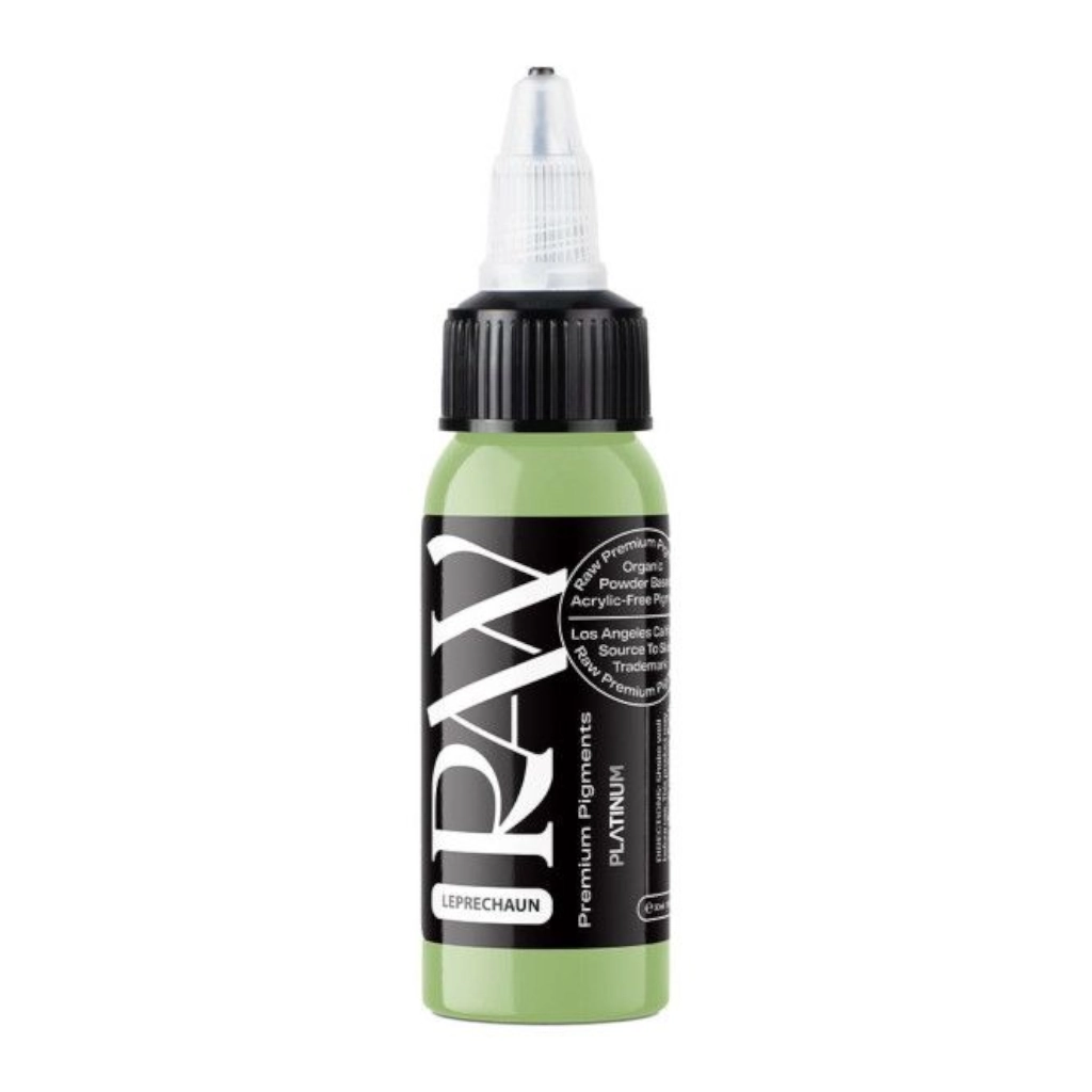 Leprechaun Raw Pigments 30ml – Encre Tattoo Verte Haute Saturation REACH Qualité Pro*