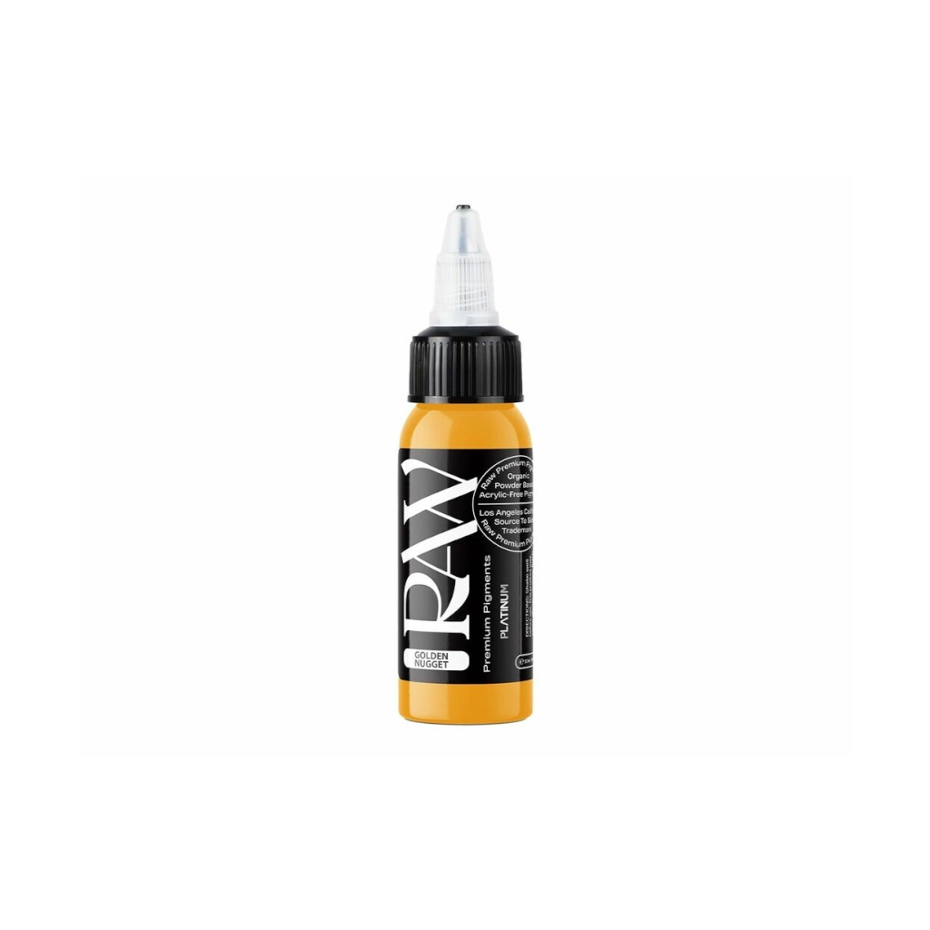 Raw Pigments Golden Nugget - Mélange pour le tatouage encre REACH 30m