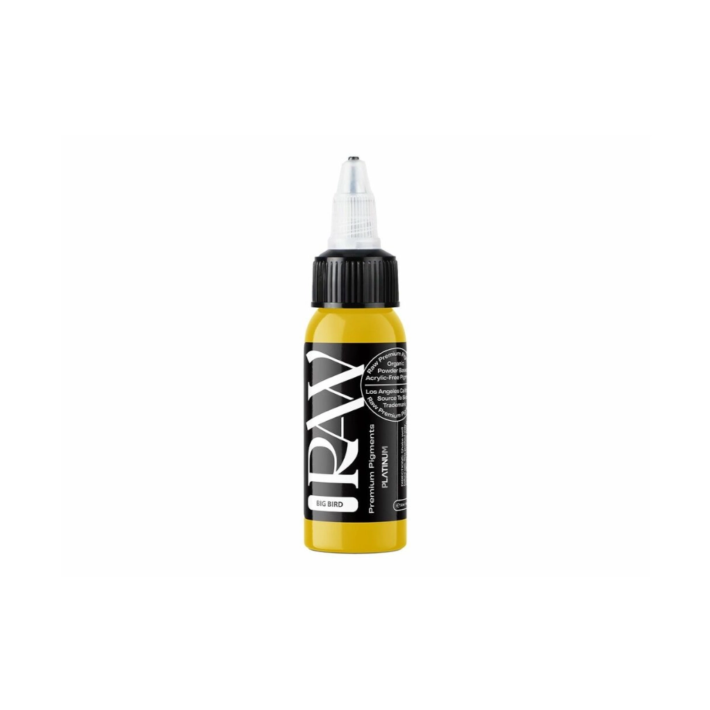 Raw Pigments Big Bird - Mélange pour le tatouage encre REACH 30ml