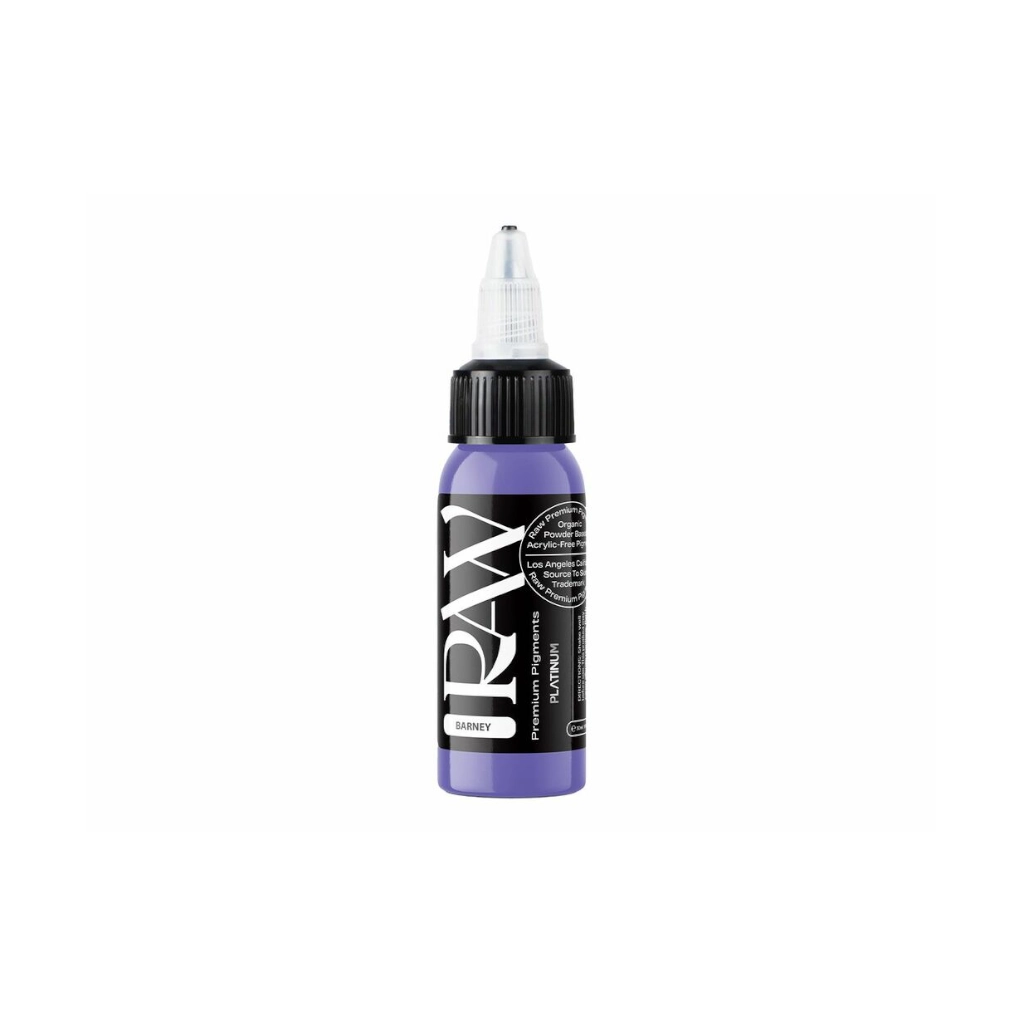 Raw Pigments Barney - Mélange pour le tatouage encre REACH 30ml