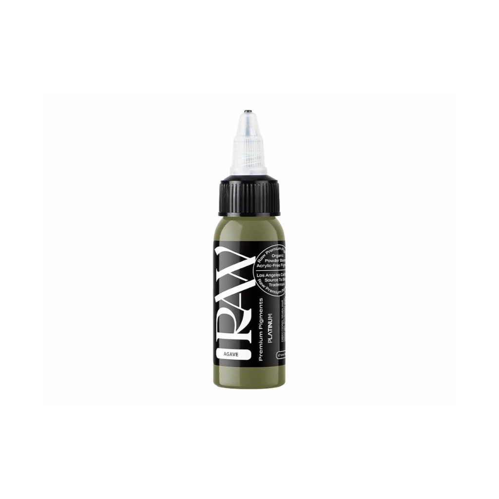 Raw Pigments Agave - Mélange pour le tatouage encre REACH 30ml