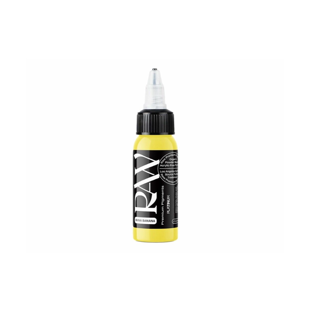 Raw Pigments Anna Banana - Mélange pour le tatouage encre REACH 30ml