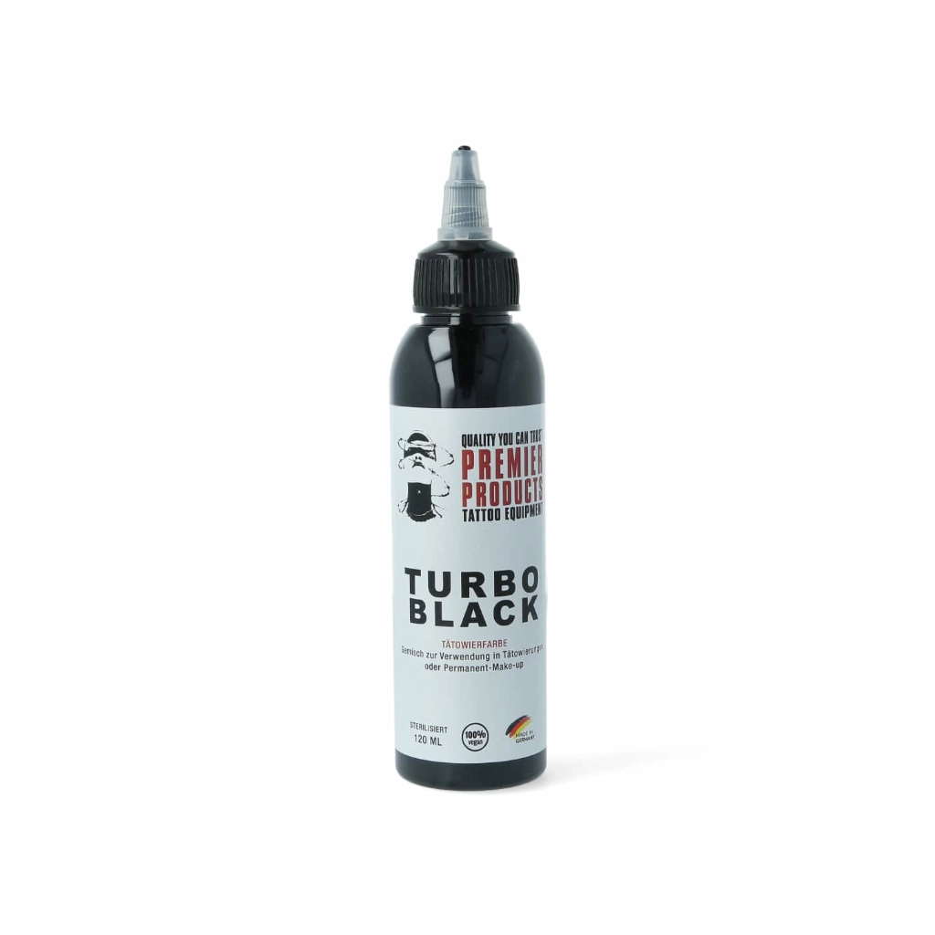 Premier Products Turbo Black - Mélange pour le tatouage encre REACH 120ml