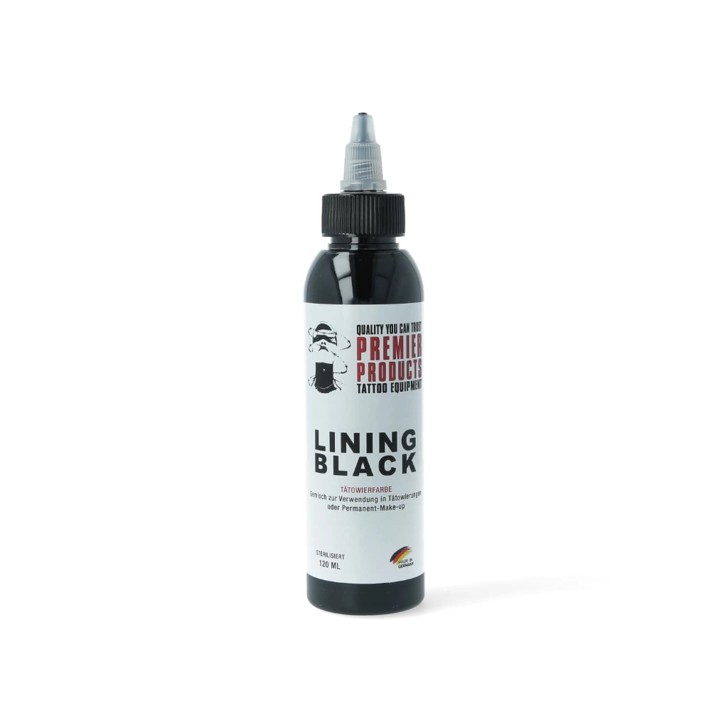 Premier Products Lining Black - Mélange pour le tatouage encre REACH 120ml