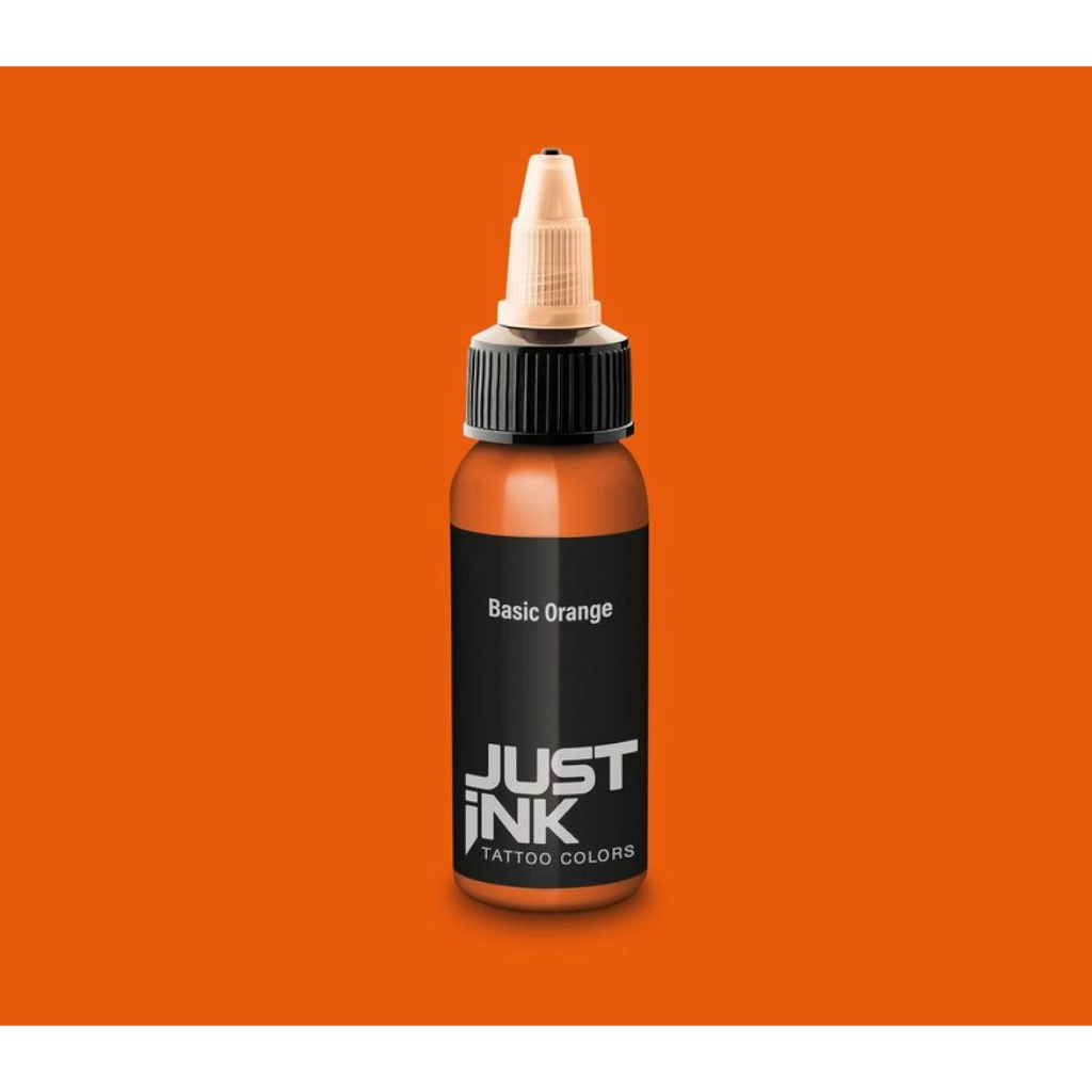 Encre Tattoo Orange - Just Ink Basic Orange - Mélange pour le tatouage encre reach 30 ml 