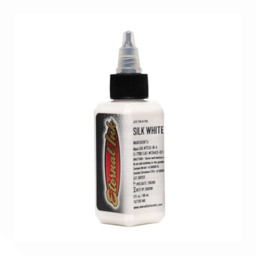 Encre Tattoo Blanche - Eternal Ink White - Melange pour le tatouage jess yen silk white encre reach