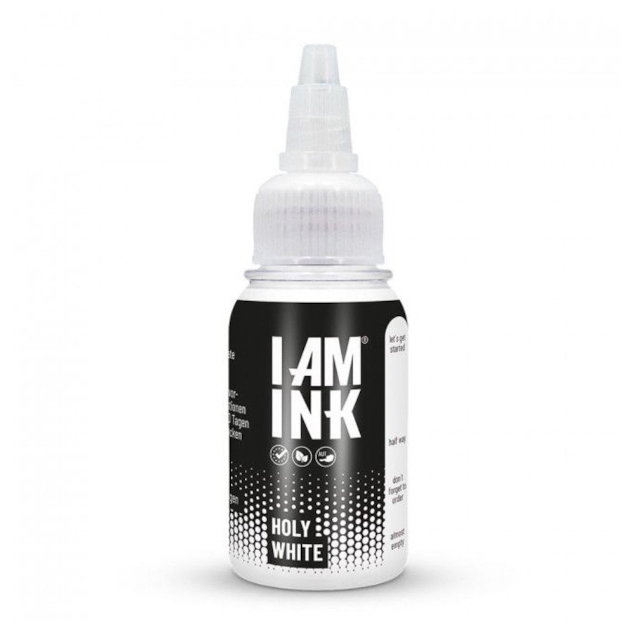 I Am Ink Holy White - Mélange pour le tatouage encre reach 30ml