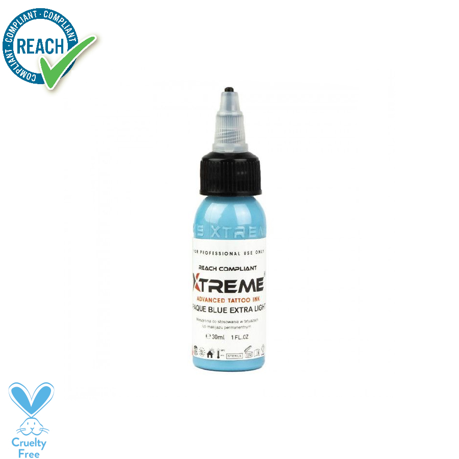 Xtreme Ink Opaque Blue Extra Light - Mélange pour le tatouage encre REACH