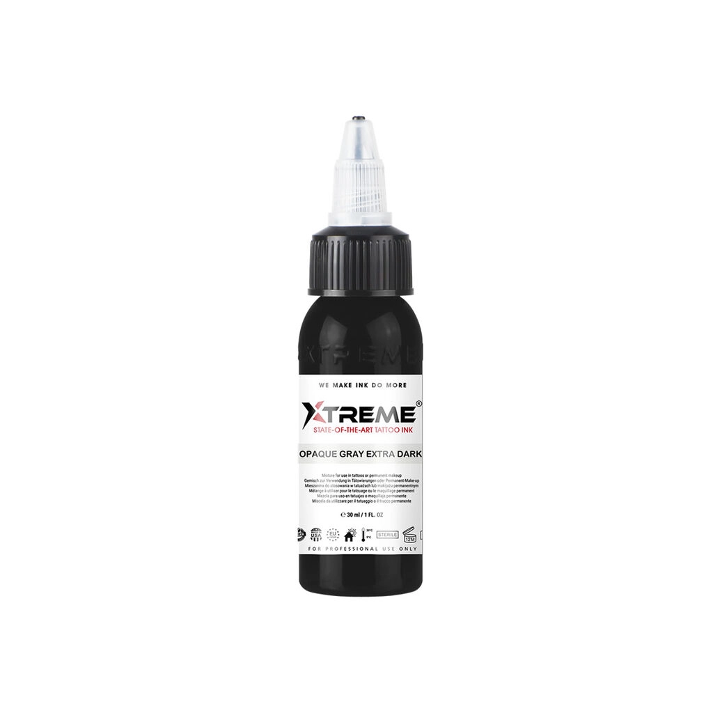 Xtreme Ink Opaque Gray Extra Dark - Mélange pour le tatouage encre REACH